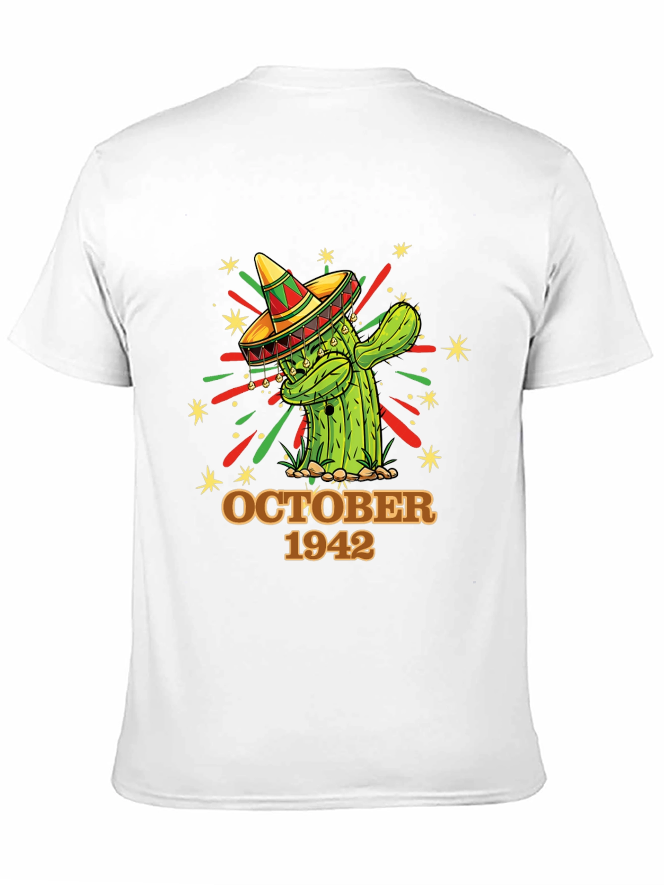 October 1942 Cactus Sombrero Graphic Tee