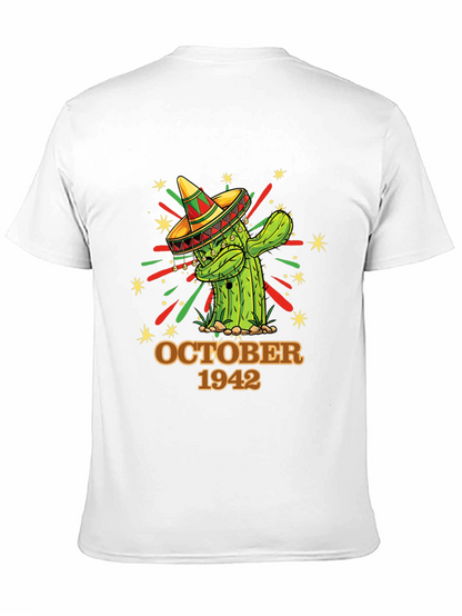 October 1942 Cactus Sombrero Graphic Tee