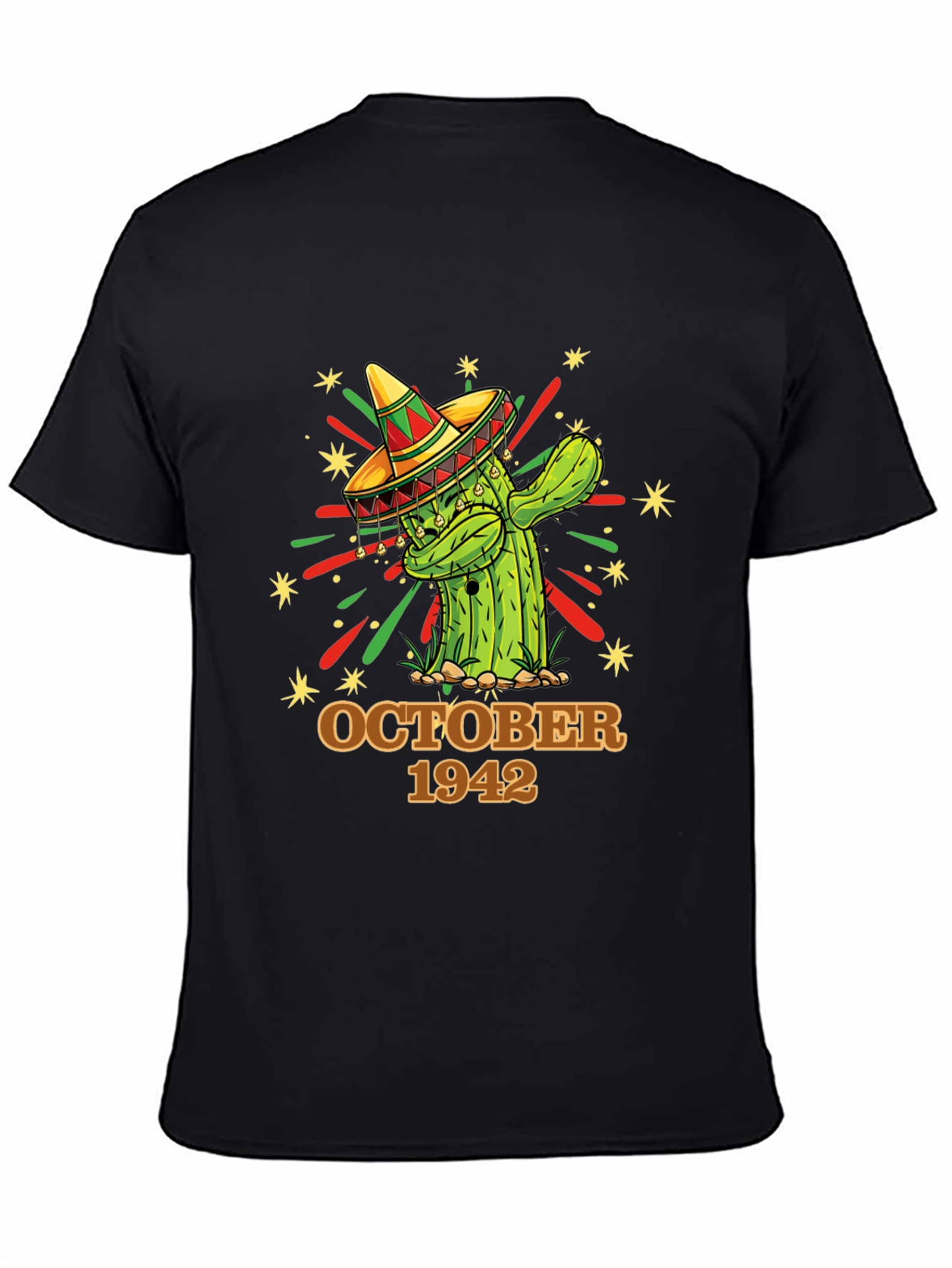 October 1942 Cactus Sombrero Graphic Tee