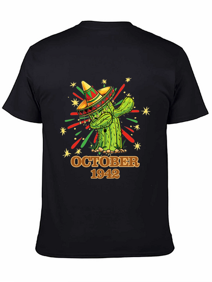 October 1942 Cactus Sombrero Graphic Tee