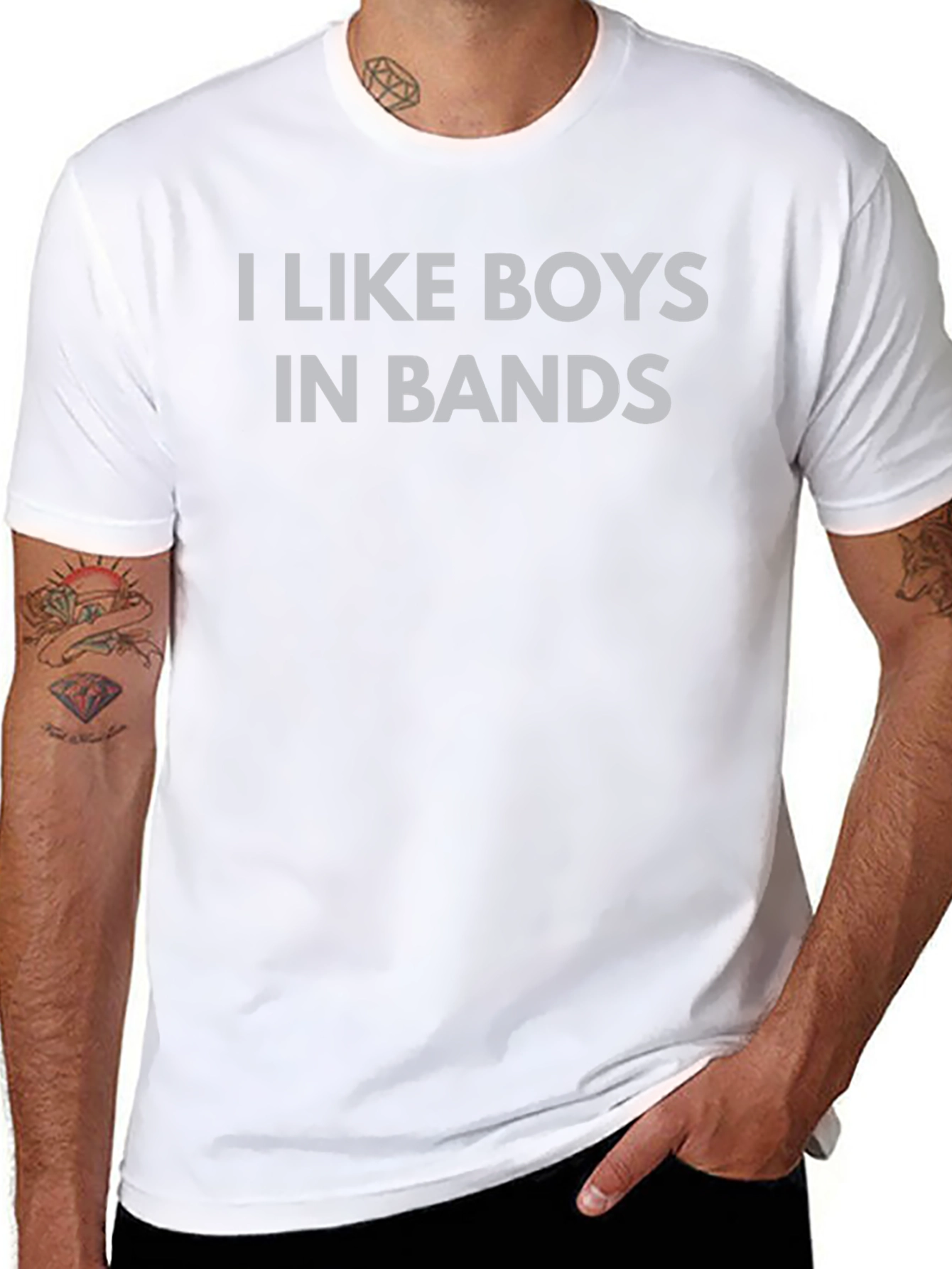 I Like Boys in Bands T-Shirt