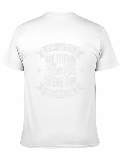 True Freedom Graphic Tee - Self Identity Black T-Shirt