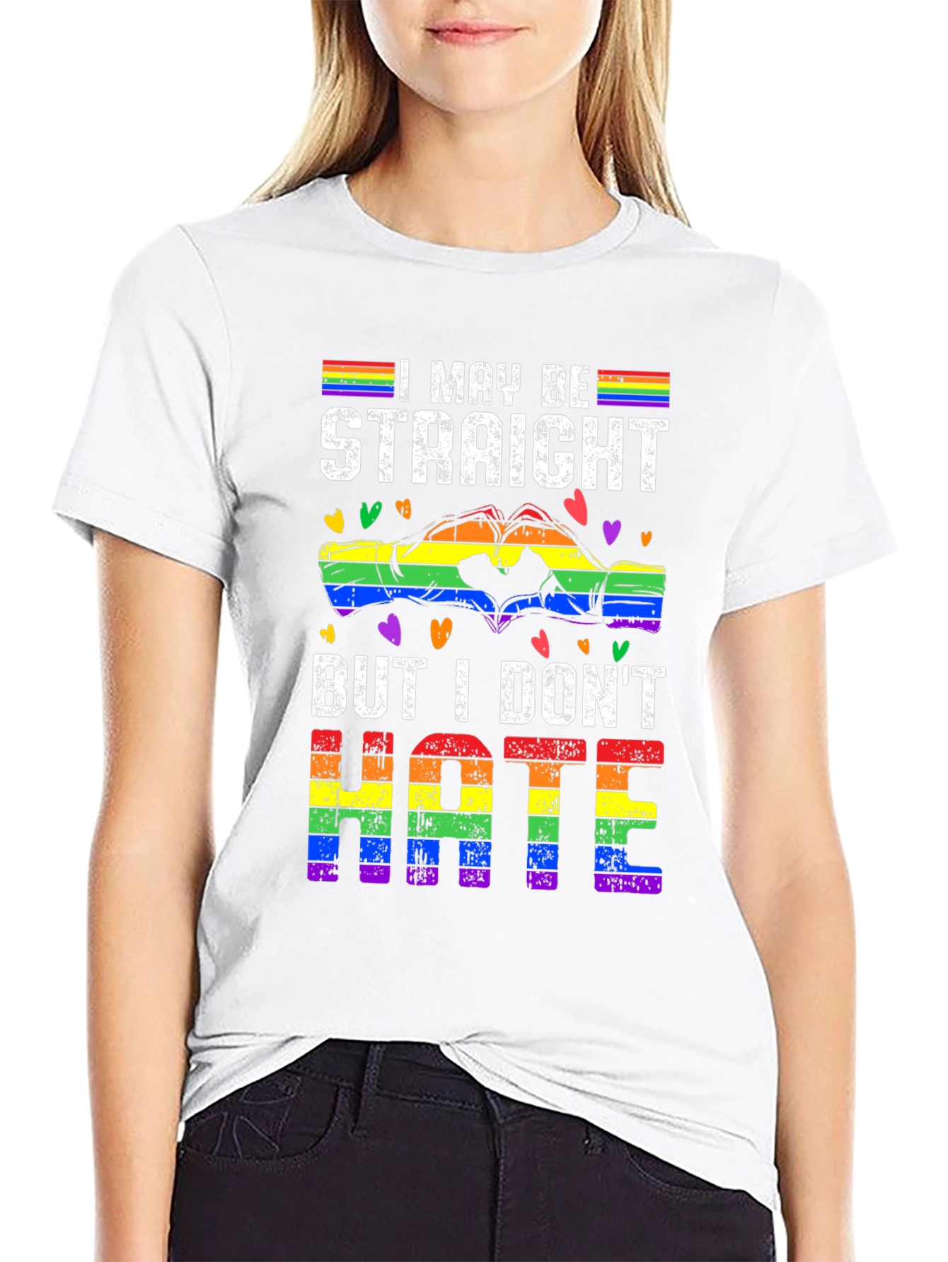 I May Be Straight But I Dont Hate T-Shirt