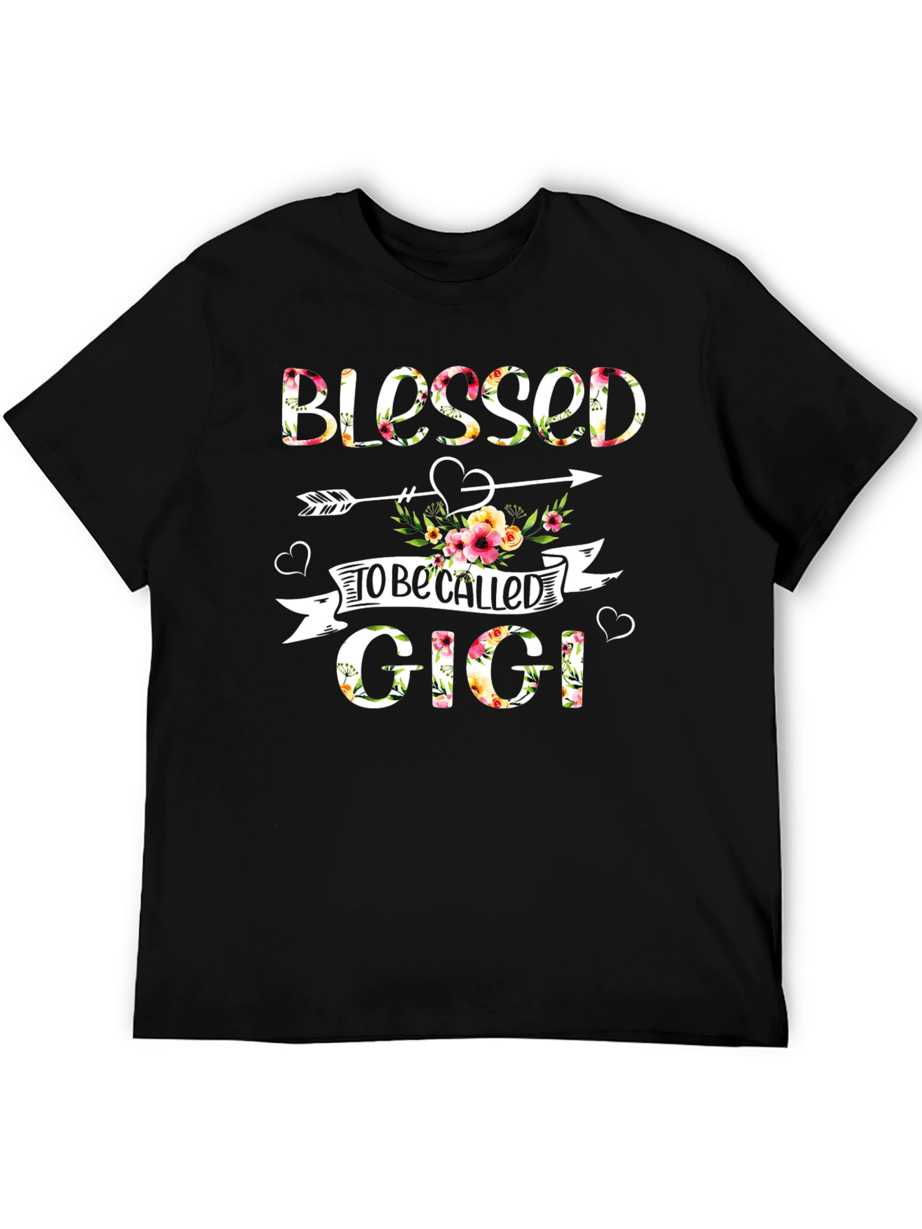 Blessed to be Called Gigi Floral T-Shirt