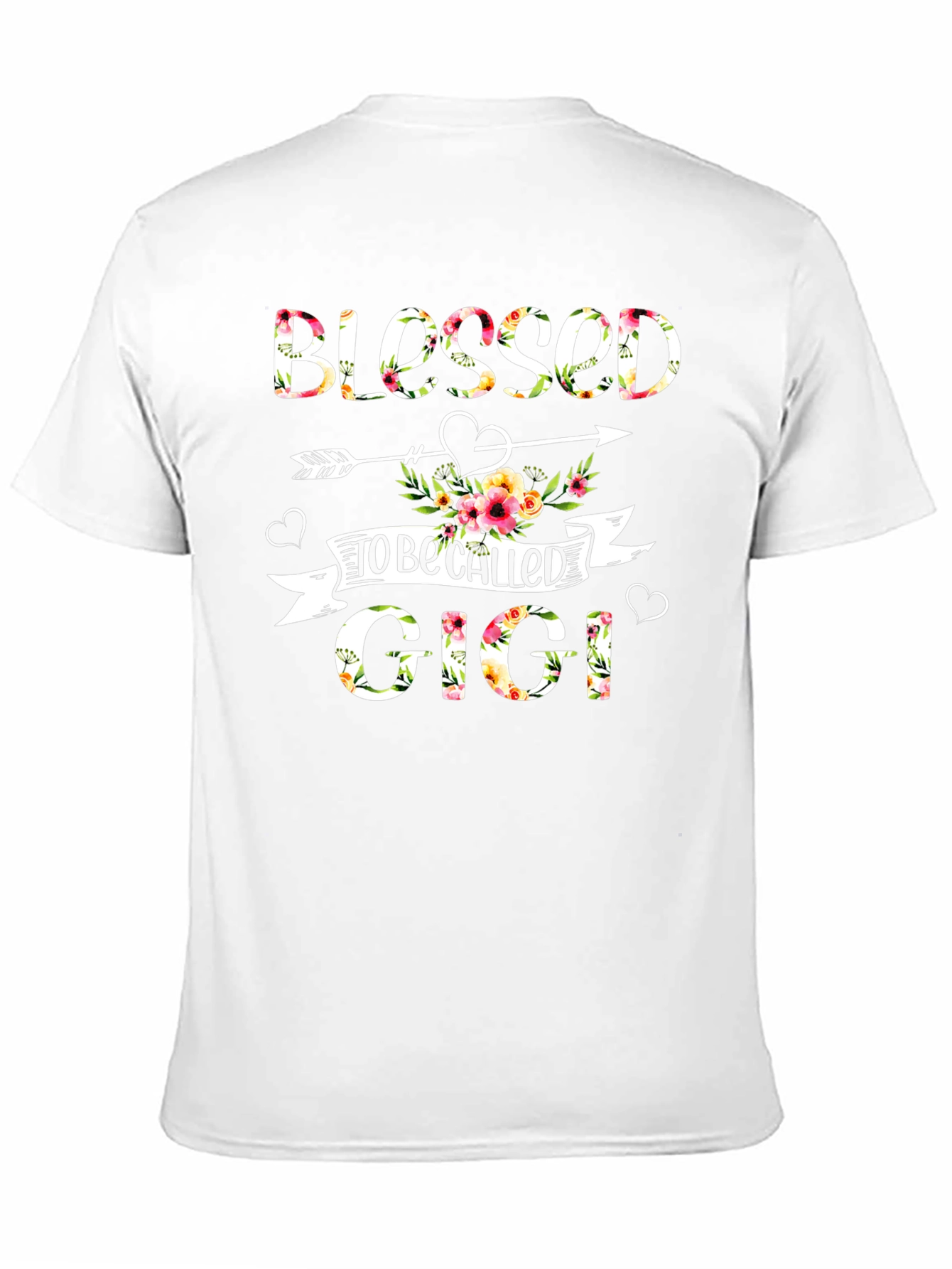 Blessed to be Called Gigi Floral T-Shirt