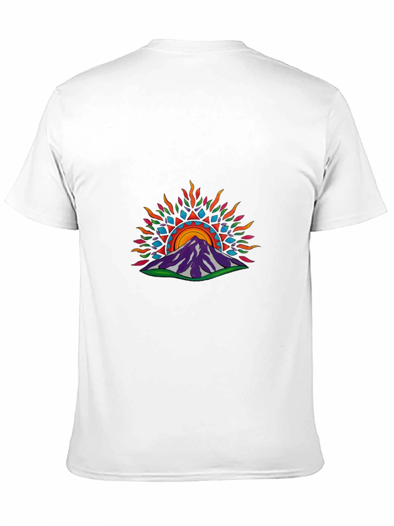 Mountain Sunrise Graphic Tee - Stylish Unisex T-Shirt
