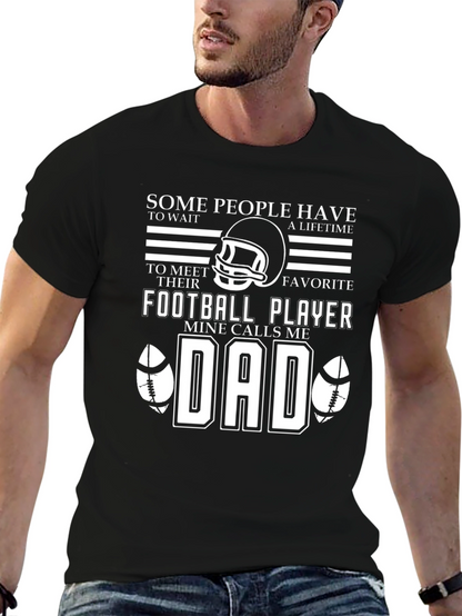 Football Dad T-Shirt - Gift for Father