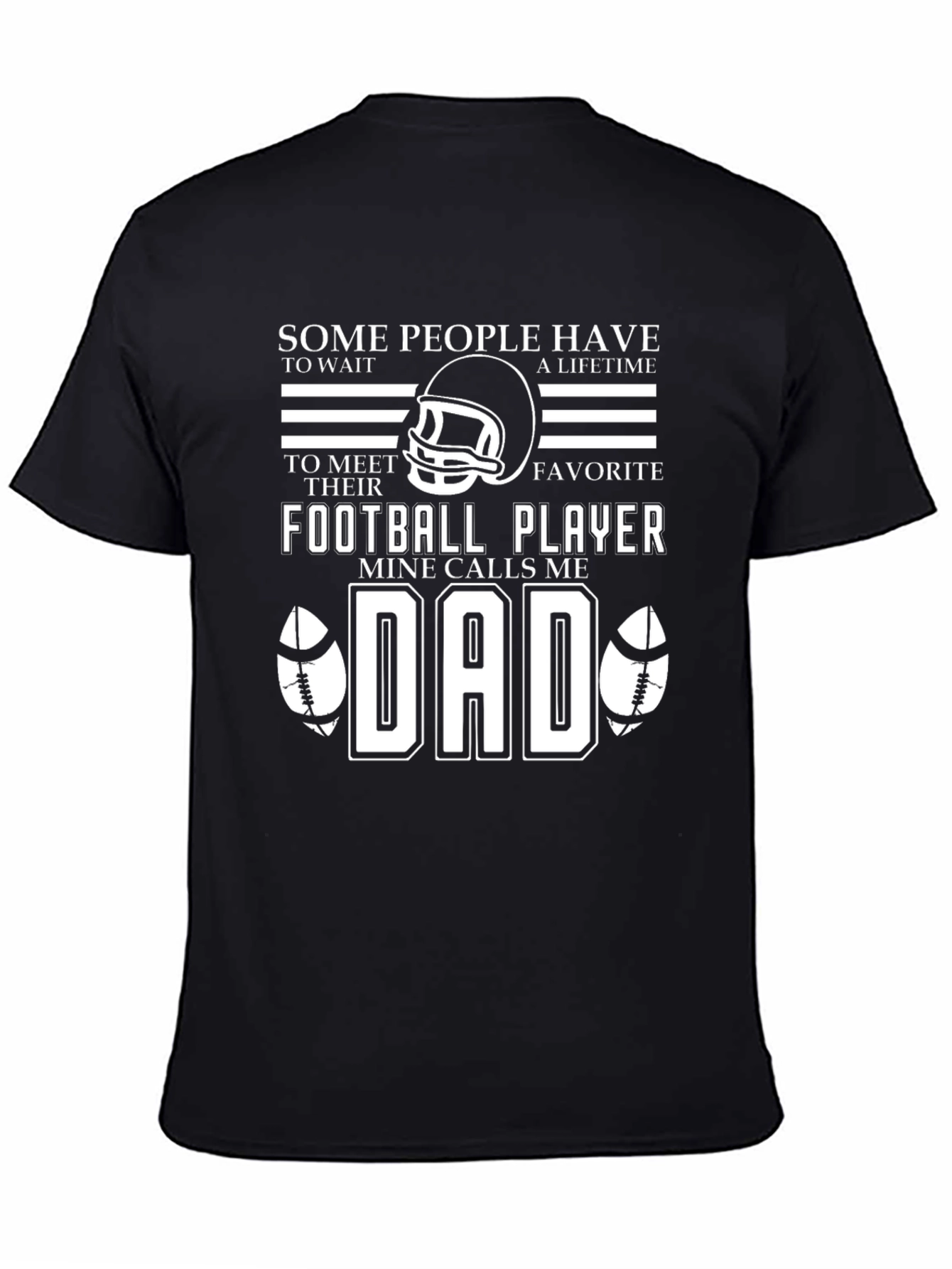 Football Dad T-Shirt - Gift for Father