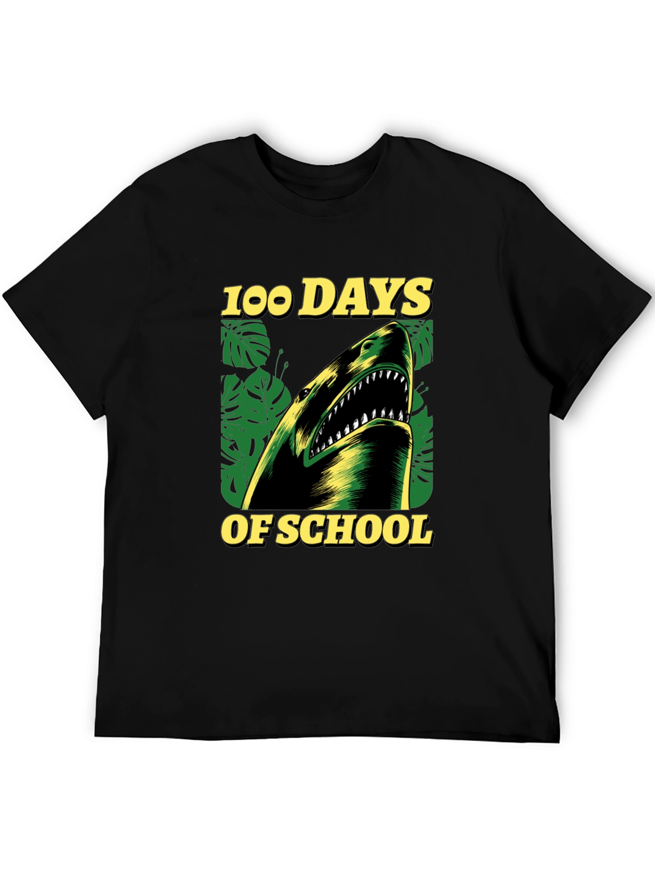 100 Days of School Shark T-Shirt