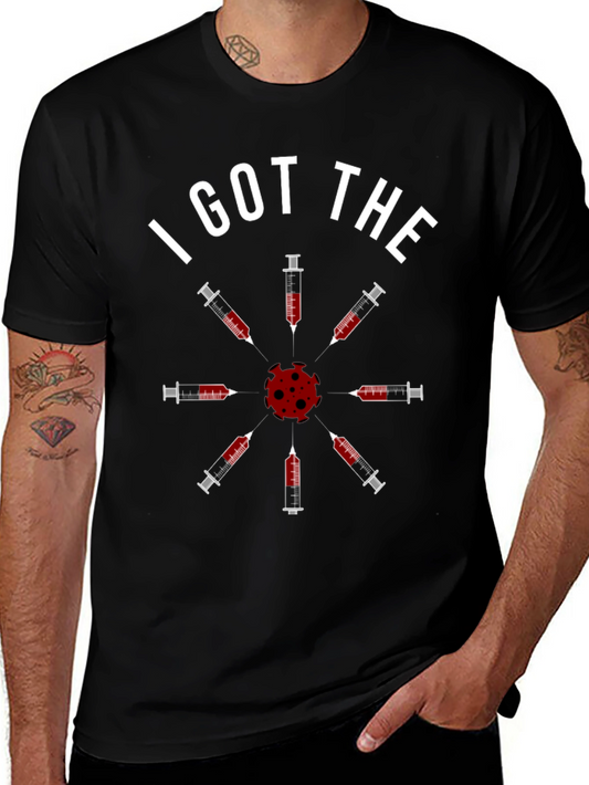 I Got The Vaccine T-Shirt - Novelty Virus Humor Tee