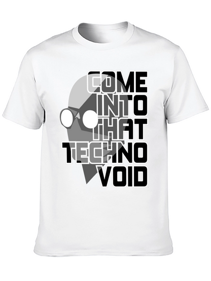 Techno Void Graphic Tee - Unique Design