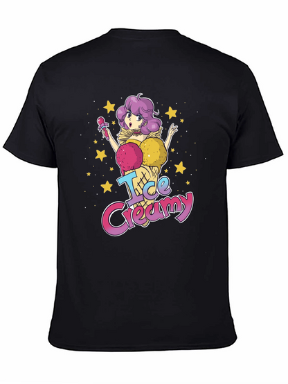 Ice Creamy Anime T-Shirt - Sweet & Stylish Tee