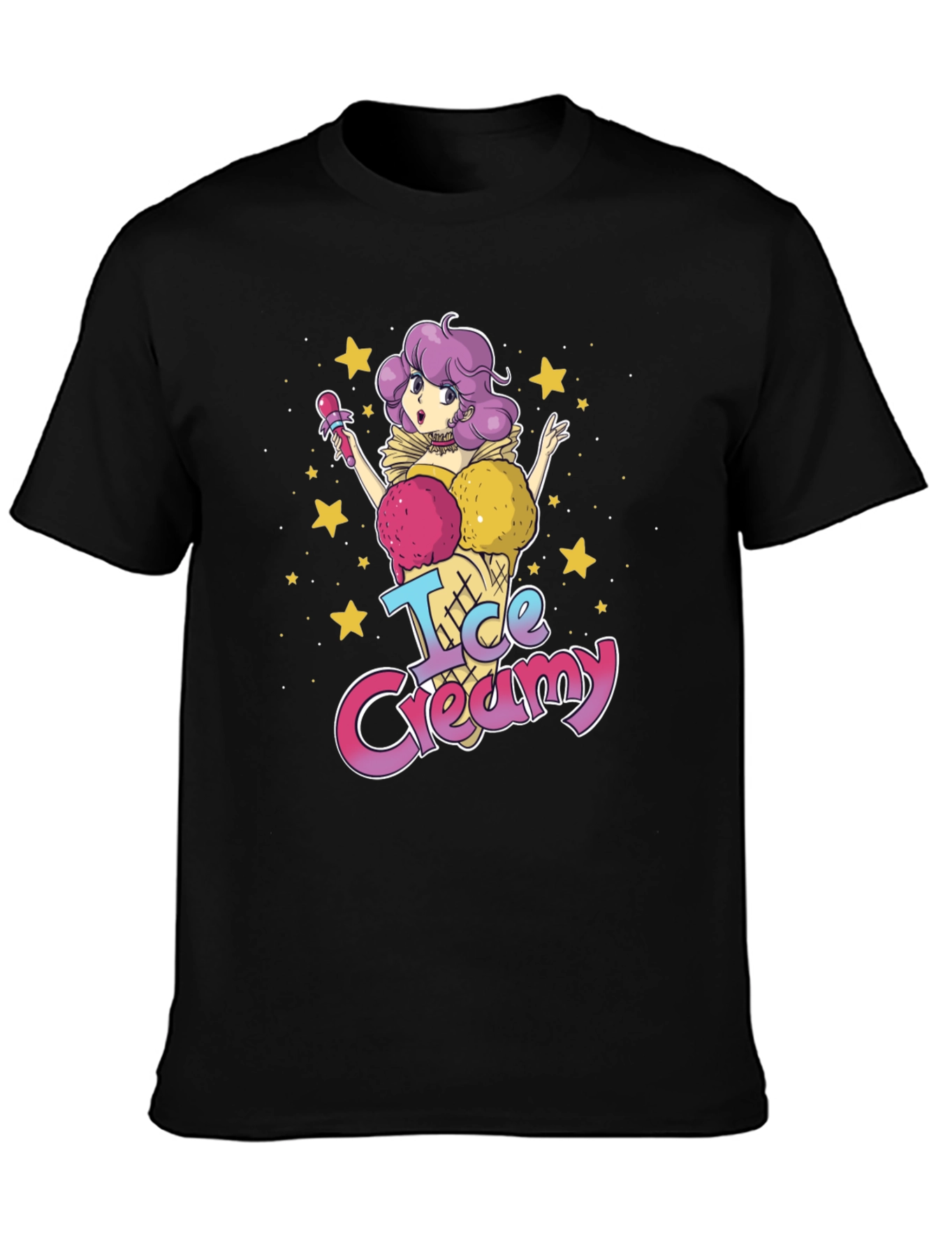 Ice Creamy Anime T-Shirt - Sweet & Stylish Tee