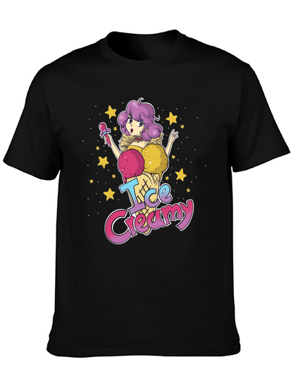 Ice Creamy Anime T-Shirt - Sweet & Stylish Tee