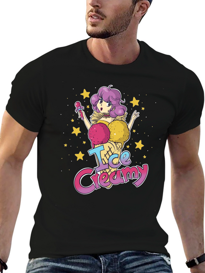 Ice Creamy Anime T-Shirt - Sweet & Stylish Tee