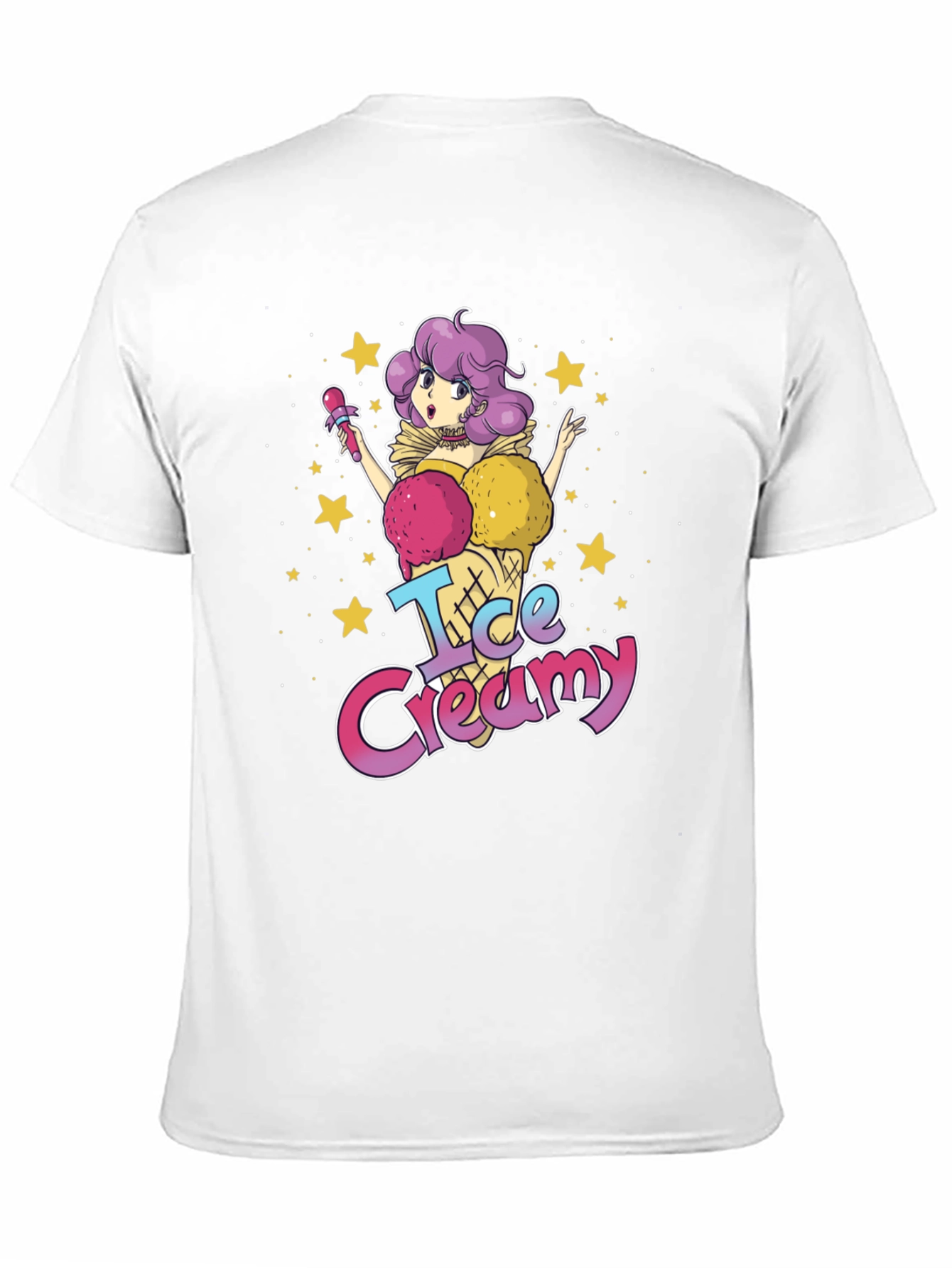 Ice Creamy Anime T-Shirt - Sweet & Stylish Tee