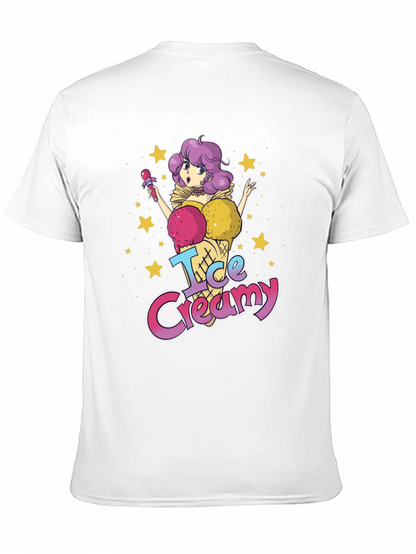 Ice Creamy Anime T-Shirt - Sweet & Stylish Tee