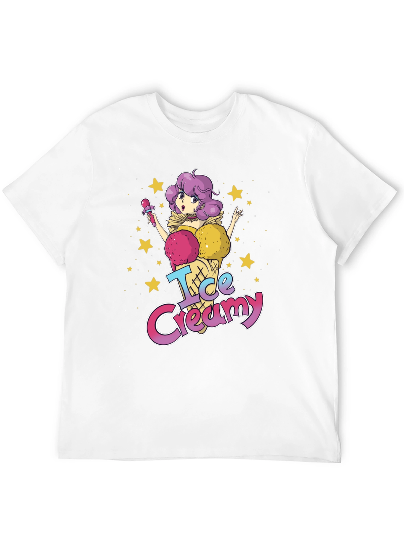 Ice Creamy Anime T-Shirt - Sweet & Stylish Tee