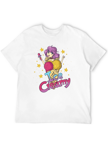 Ice Creamy Anime T-Shirt - Sweet & Stylish Tee