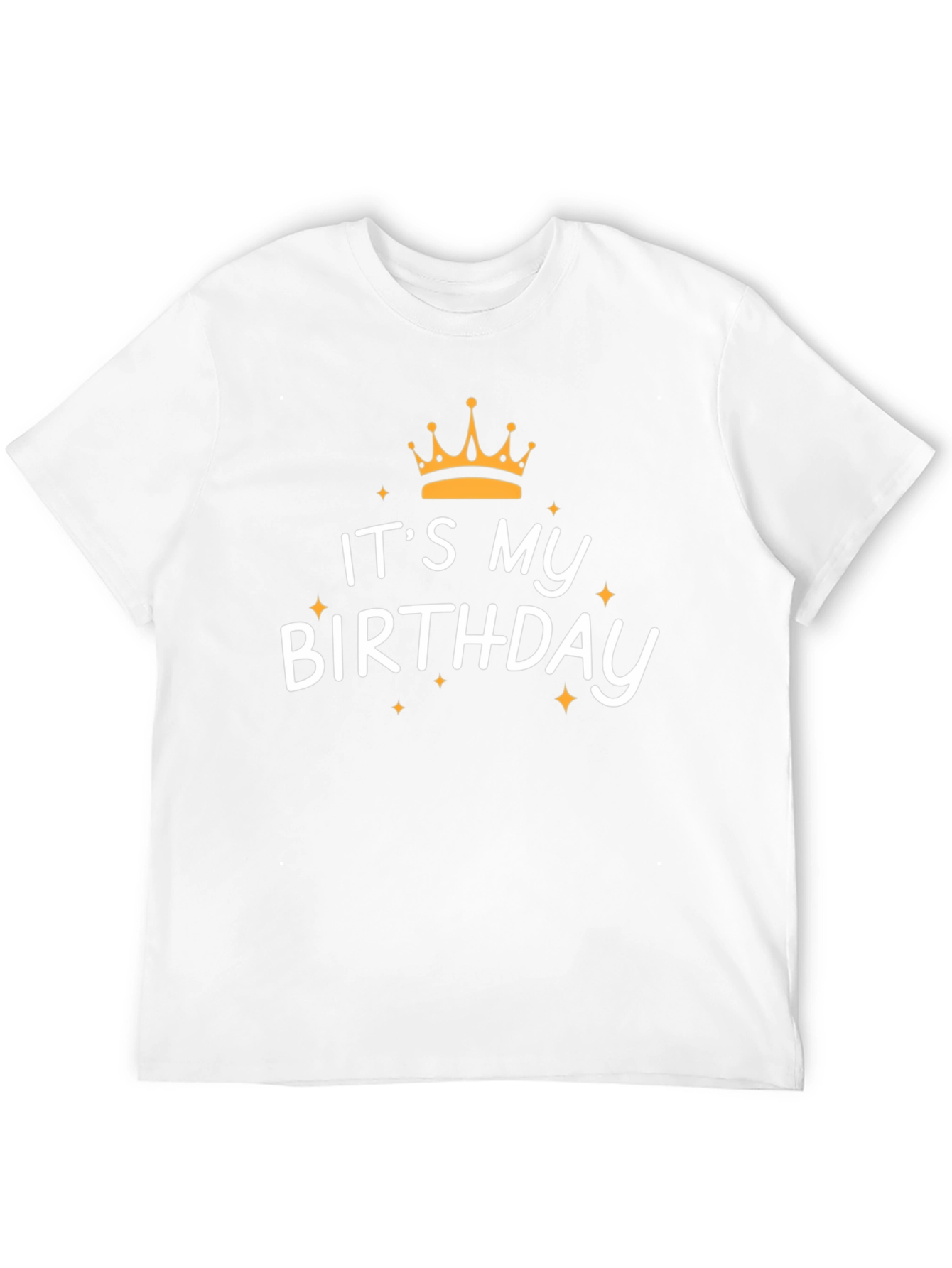 Its My Birthday Black Graphic Tee