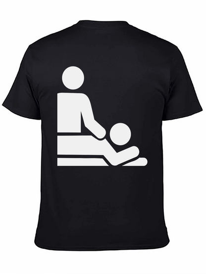 Massage Graphic T-Shirt - Relaxation & Comfort