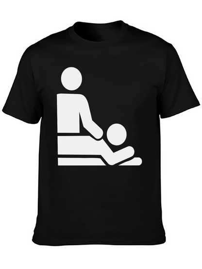 Massage Graphic T-Shirt - Relaxation & Comfort