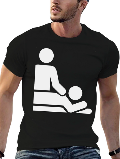 Massage Graphic T-Shirt - Relaxation & Comfort
