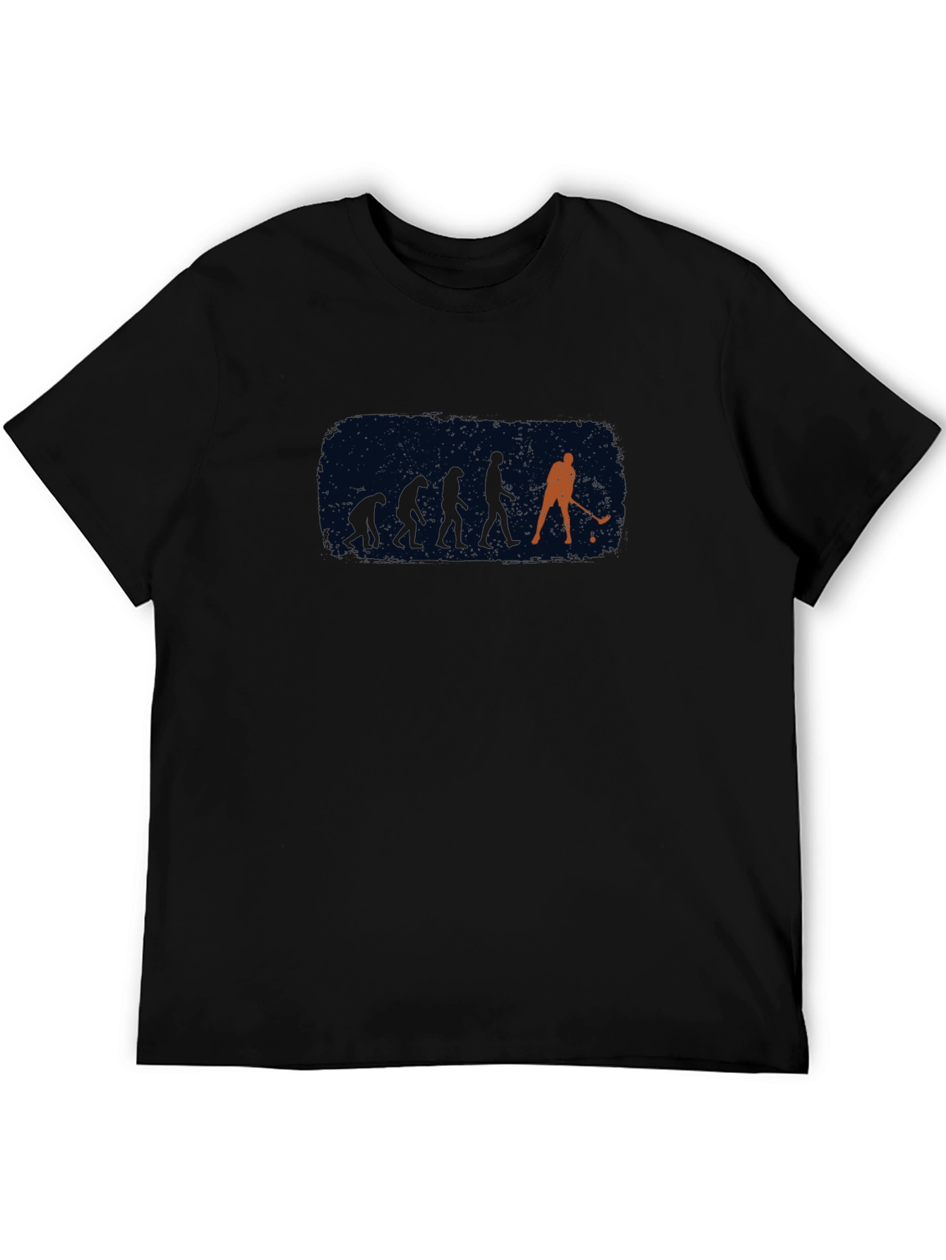 Evolution of Hockey T-Shirt - Black