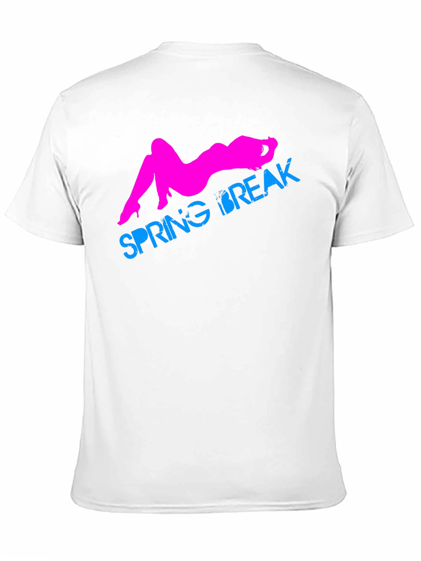 Spring Break Graphic T-Shirt - Black