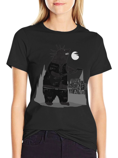 Bad Bear Band Graphic Tee - Black