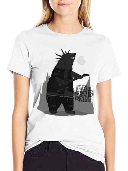 Bad Bear Band Graphic Tee - Black
