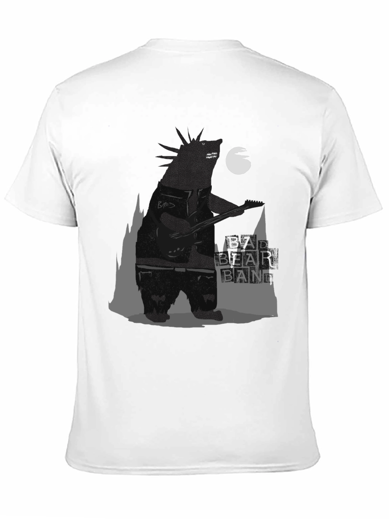 Bad Bear Band Graphic Tee - Black
