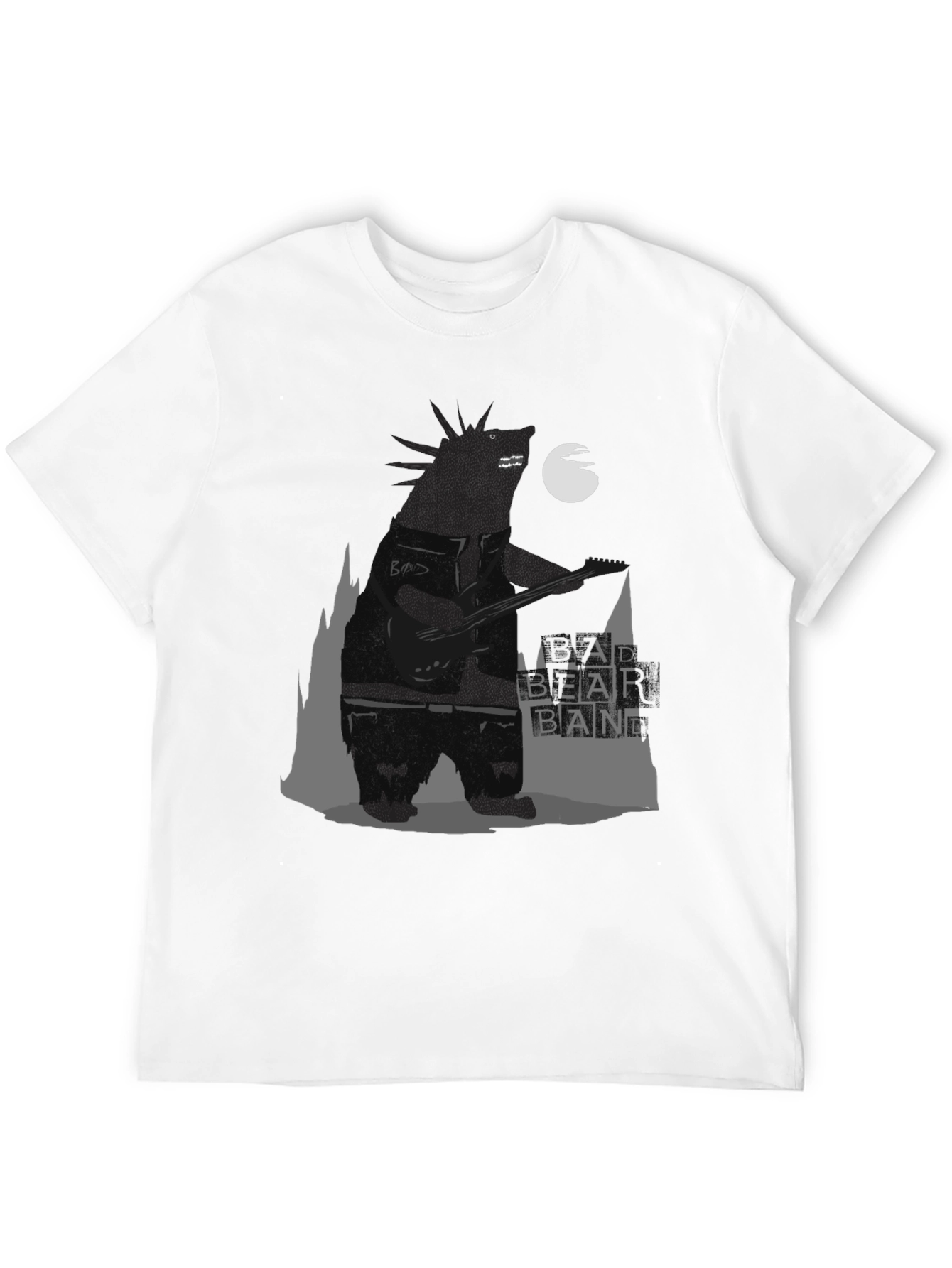 Bad Bear Band Graphic Tee - Black