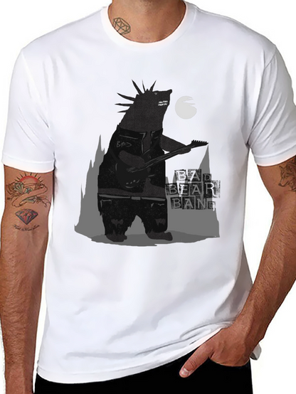 Bad Bear Band Graphic Tee - Black