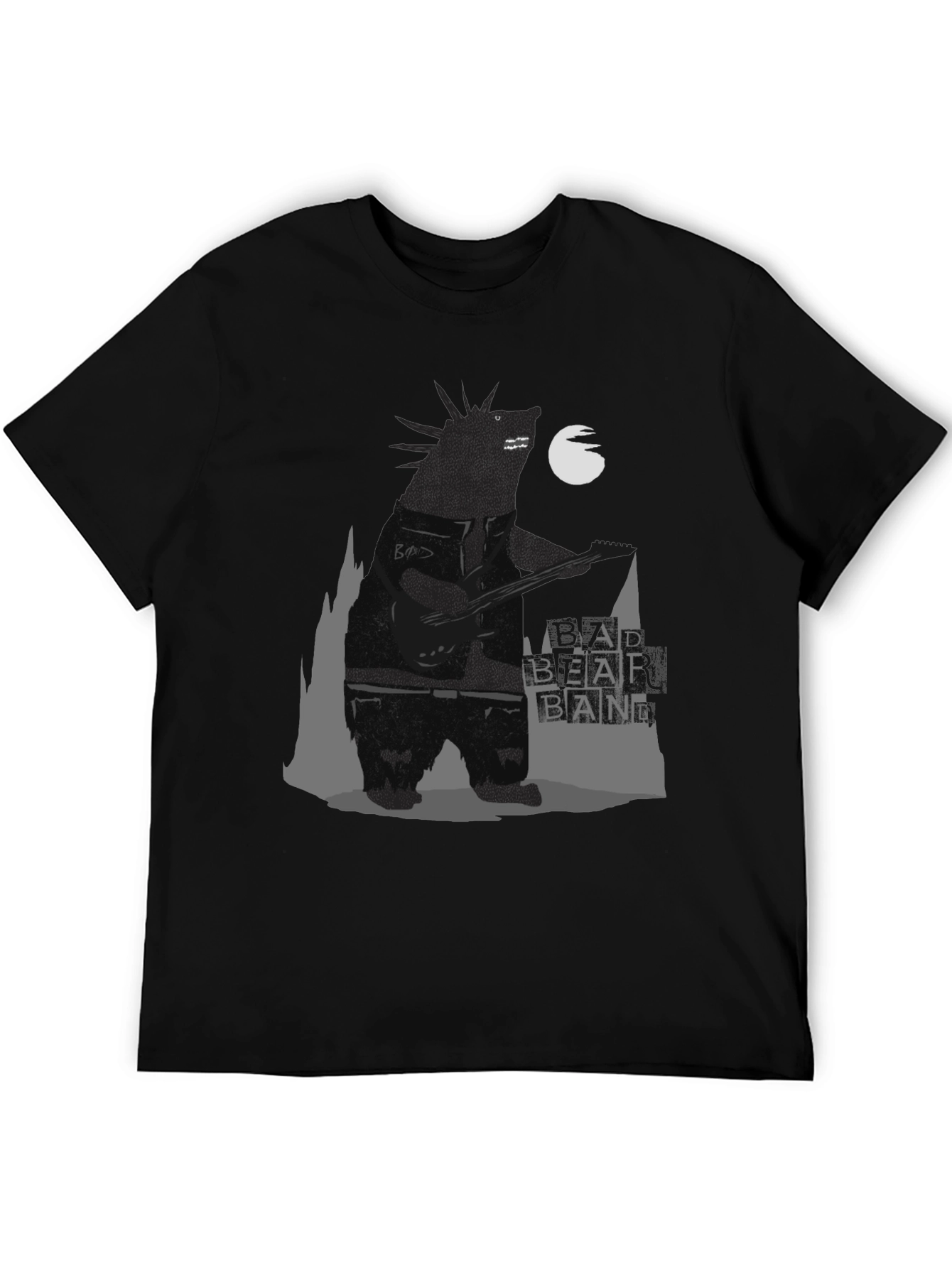 Bad Bear Band Graphic Tee - Black
