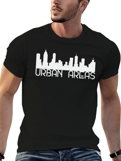 Urban Areas T-Shirt - City Skyline Design