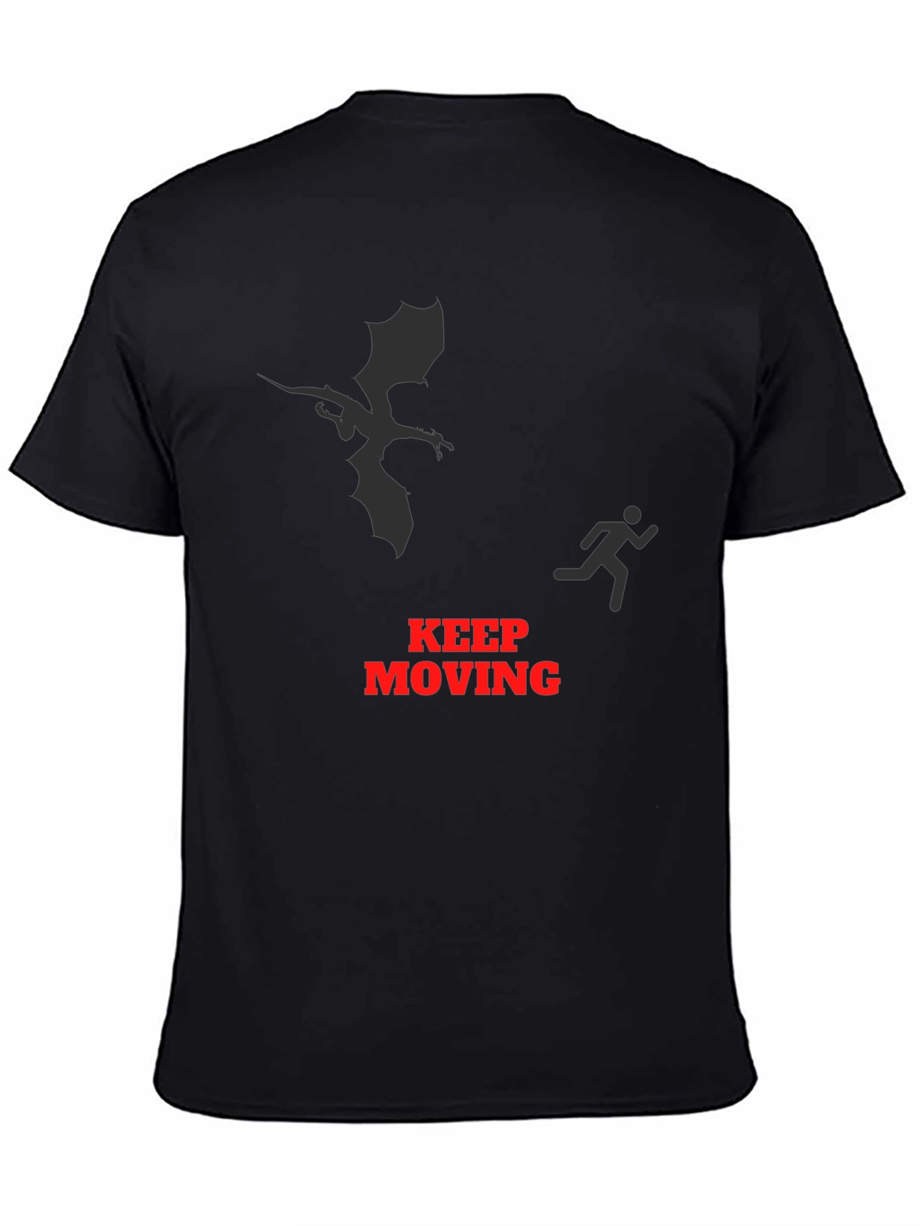 Keep Moving Dragon Graphic Tee