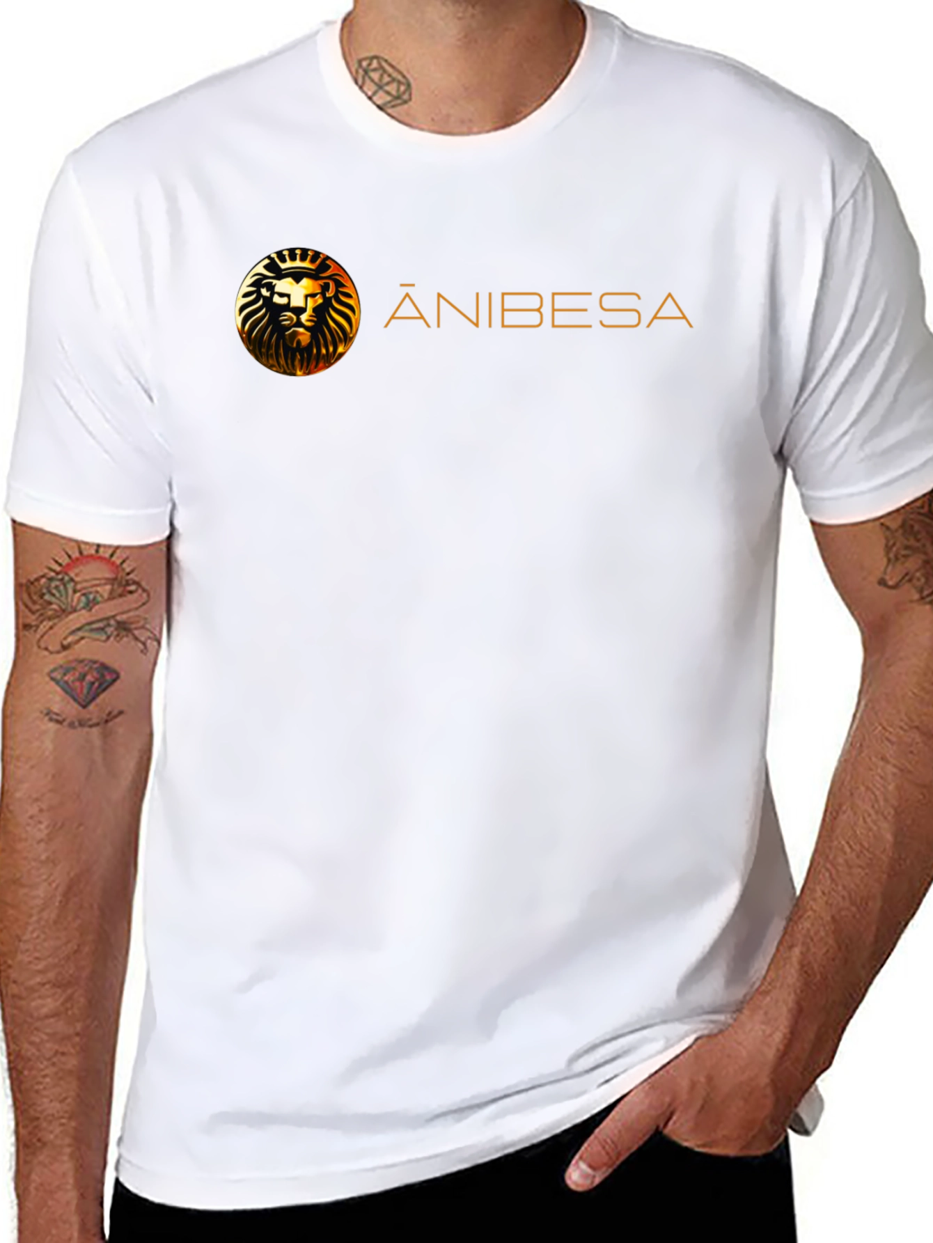 Lion Crest Black T-Shirt