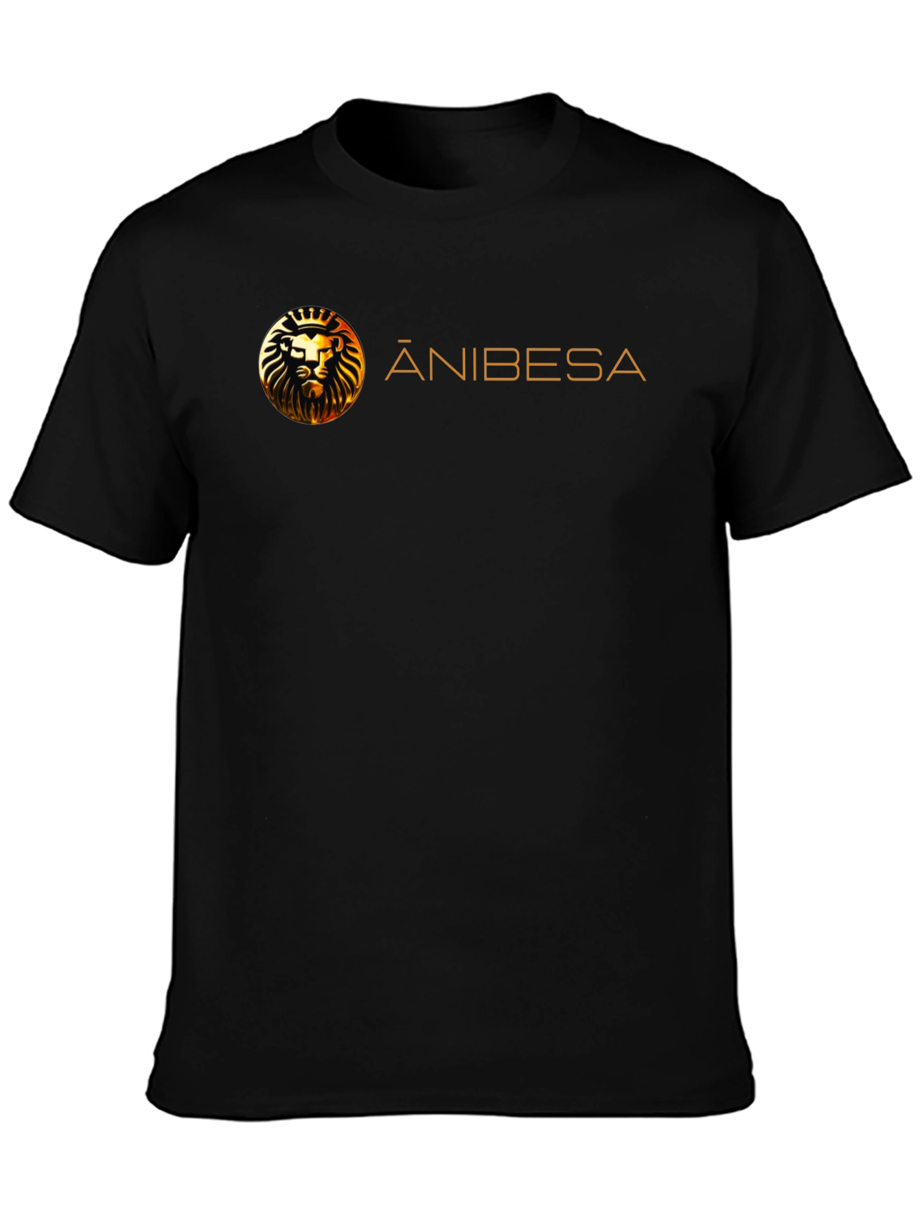 Lion Crest Black T-Shirt