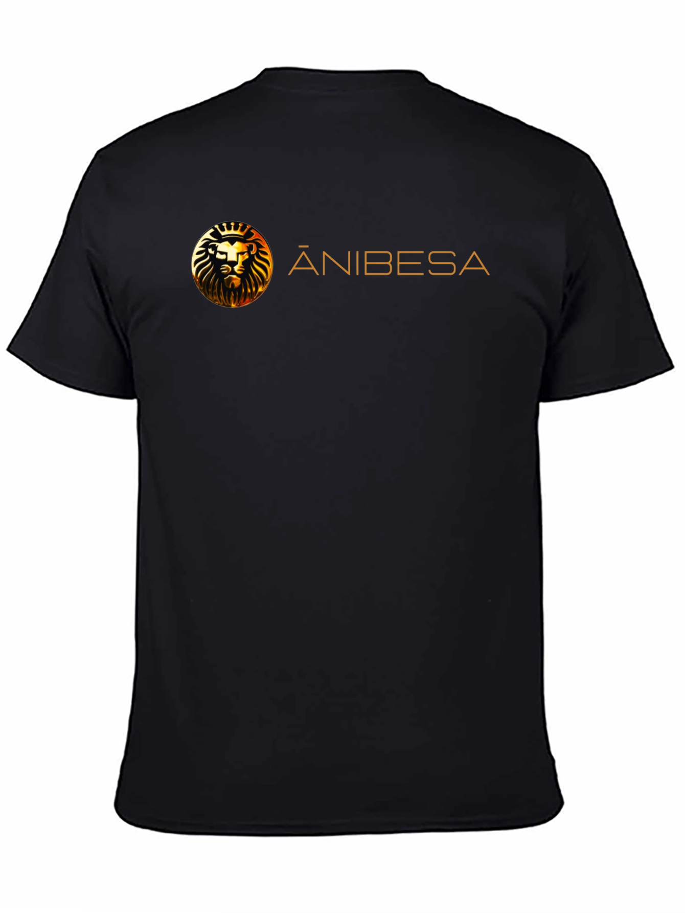 Lion Crest Black T-Shirt