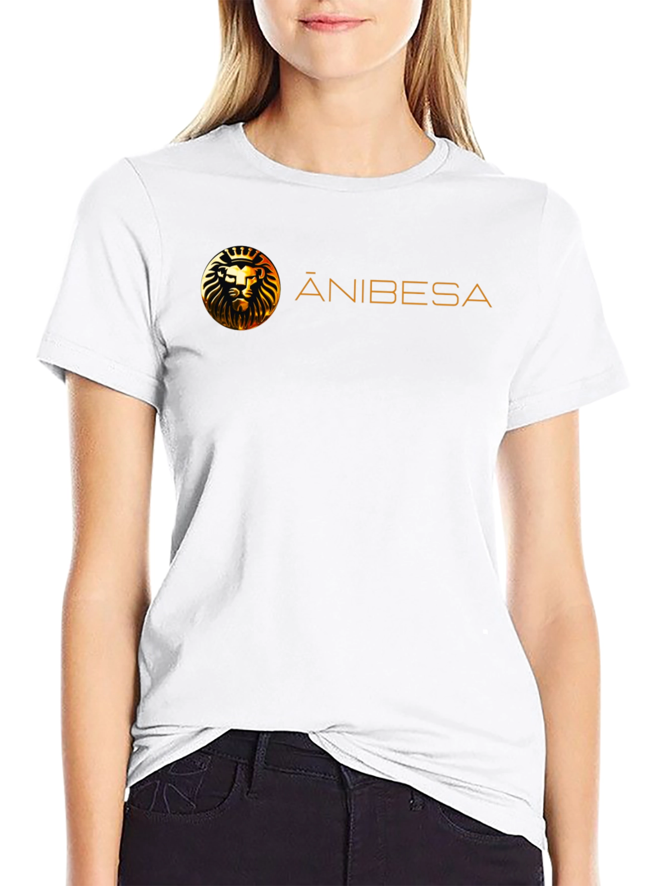 Lion Crest Black T-Shirt