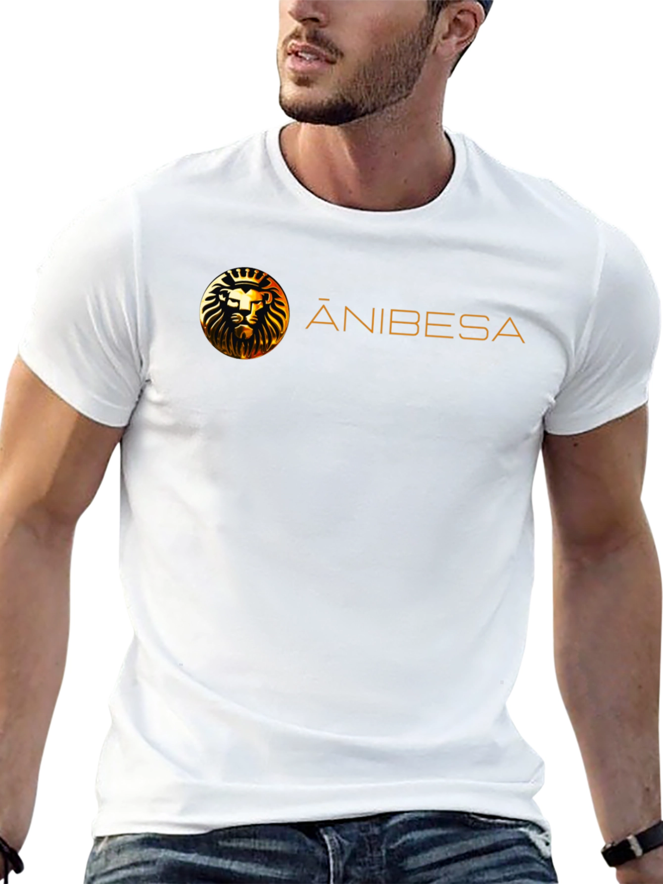 Lion Crest Black T-Shirt