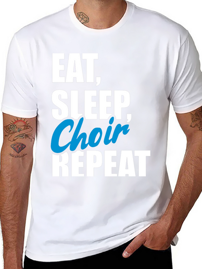 Eat Sleep Choir Repeat T-Shirt