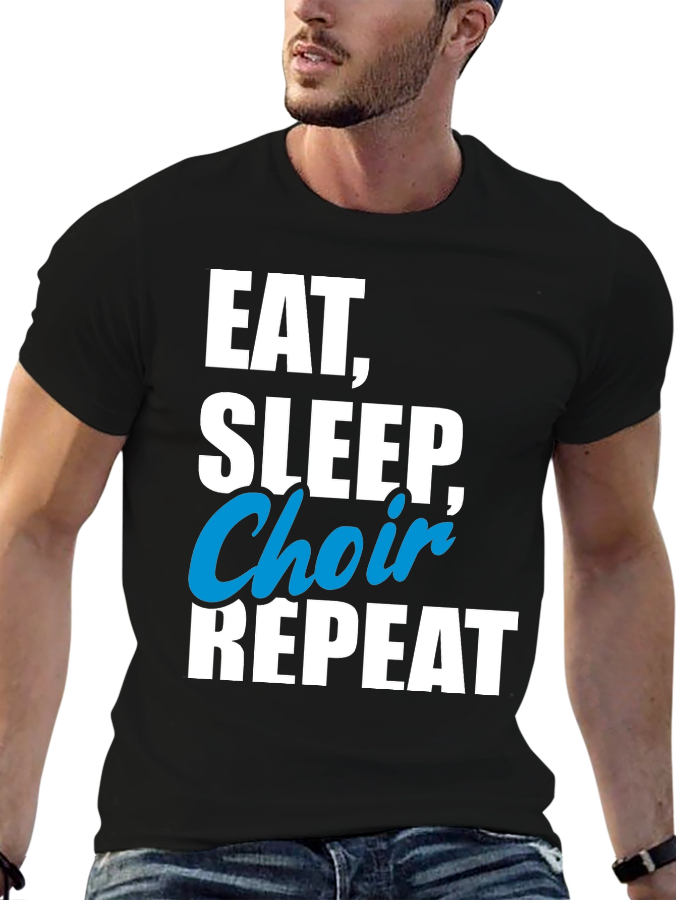 Eat Sleep Choir Repeat T-Shirt