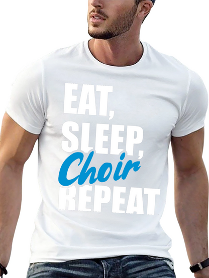 Eat Sleep Choir Repeat T-Shirt
