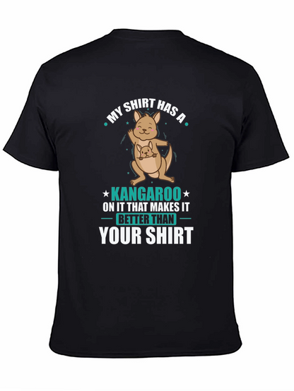 Funny Kangaroo T-Shirt: My Shirt is Better Than Yours