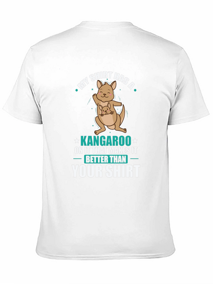 Funny Kangaroo T-Shirt: My Shirt is Better Than Yours