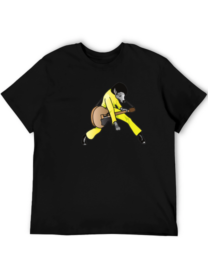 Wolf Elvis Graphic Tee - Rock n Roll Style