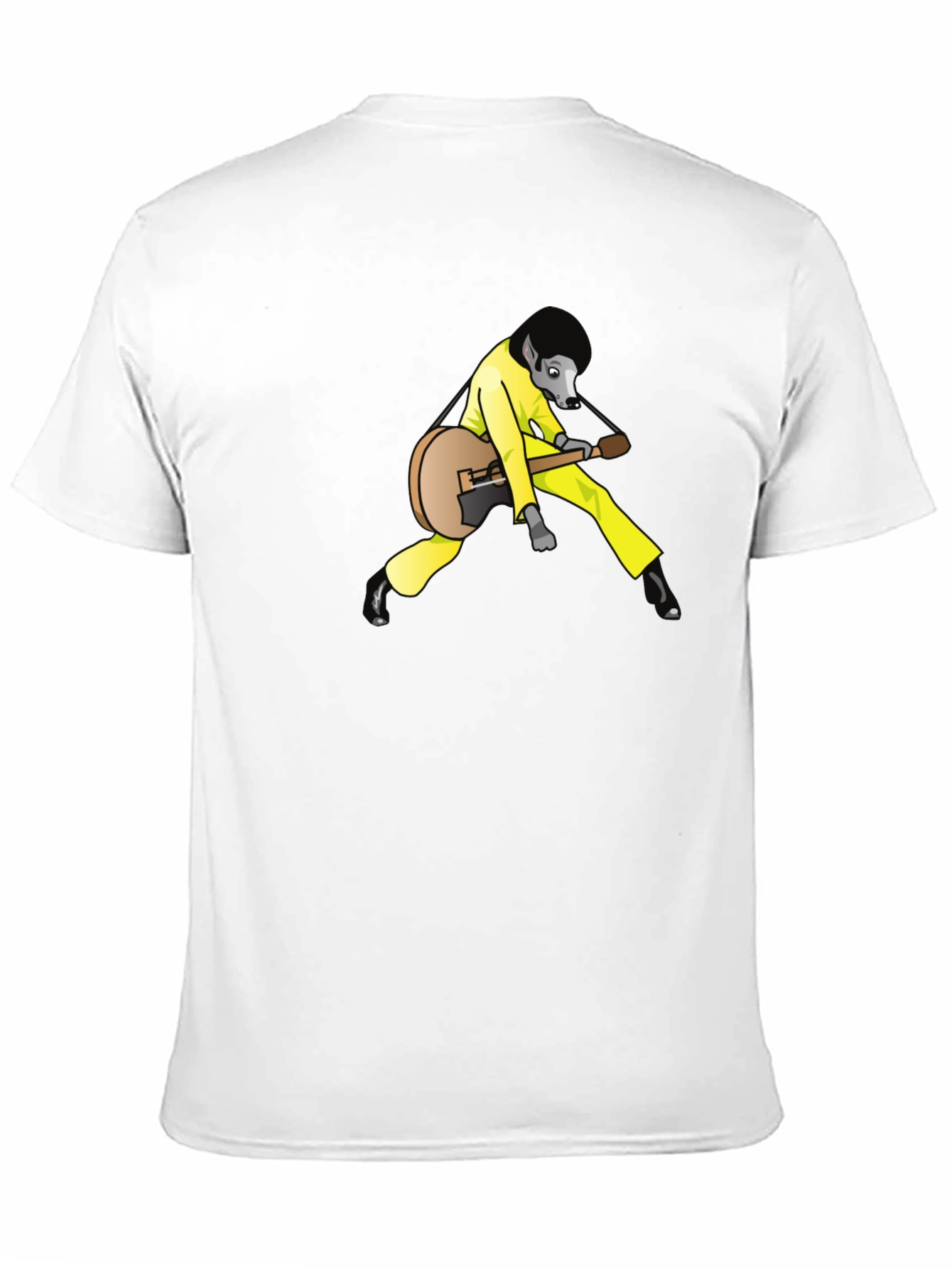 Wolf Elvis Graphic Tee - Rock n Roll Style