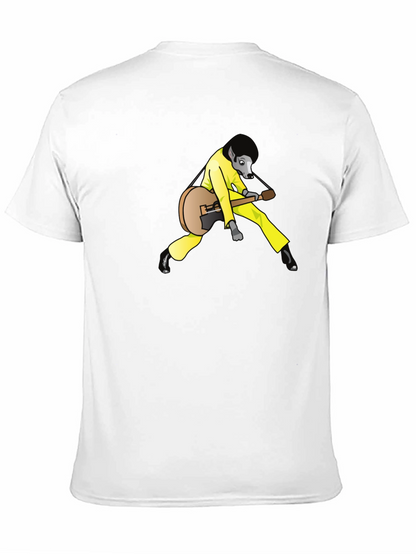 Wolf Elvis Graphic Tee - Rock n Roll Style